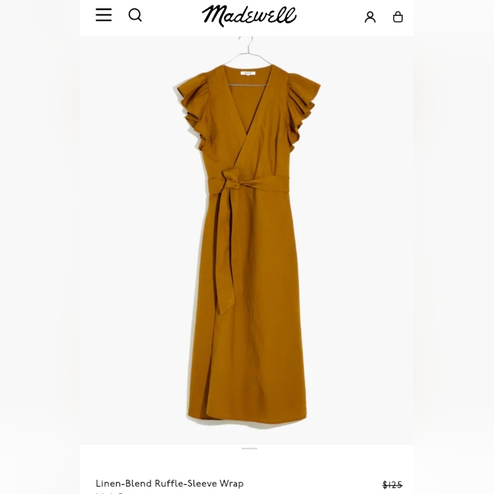Madewell Linen Dress